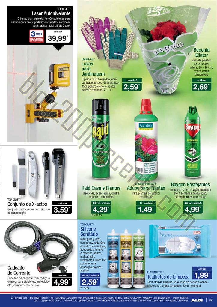 Antevisão Folheto ALDI Promoções a partir de 3 