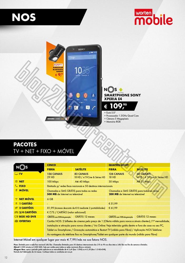 Antevisão Folheto WORTEN MOBILE Promoções de 7 