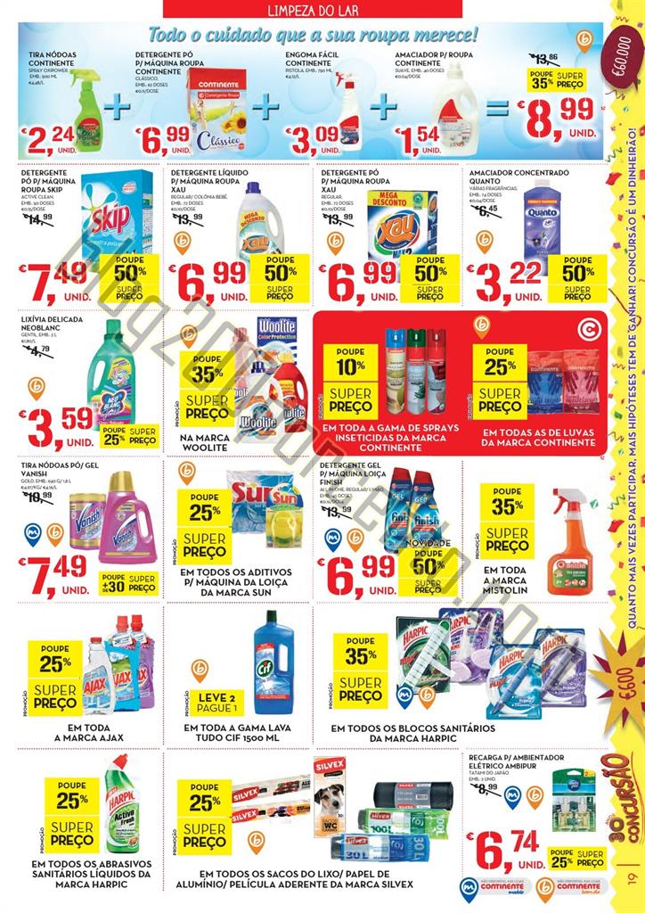 Antevisão Folheto CONTINENTE Promoções de 9 a 1