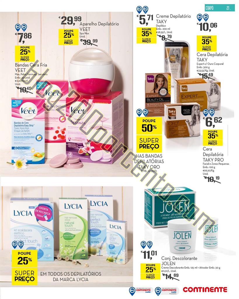 Novo Folheto CONTINENTE Beleza e verão promoçõe