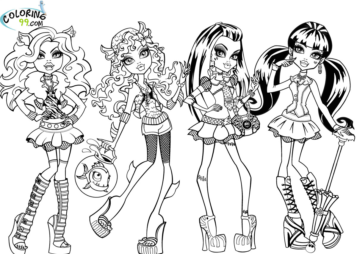 Desenhos Da Monster High Para Pintar desenhos da monster high para