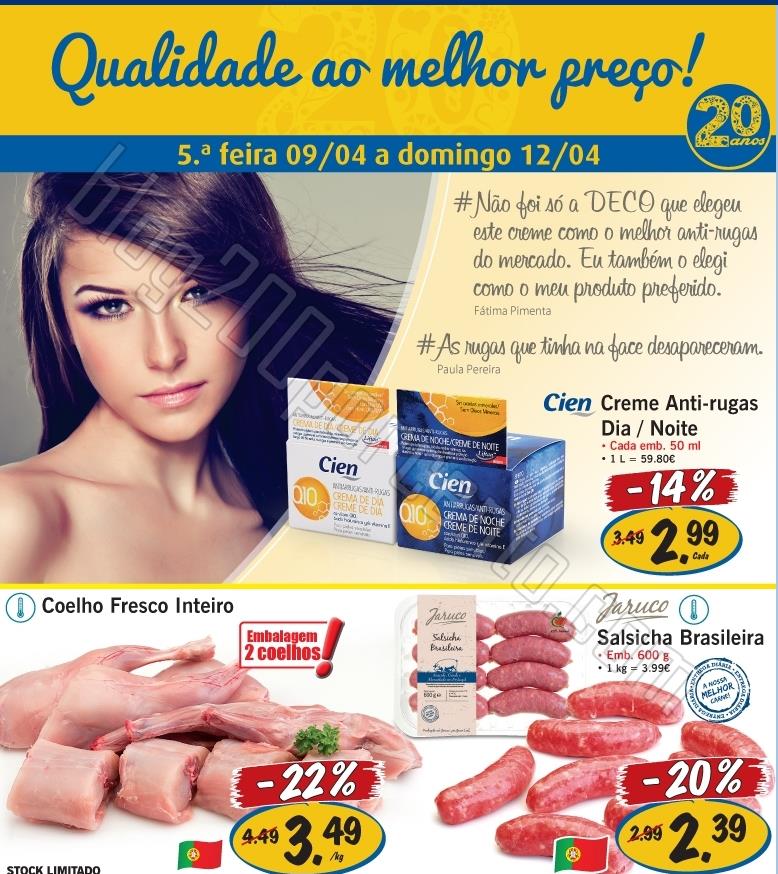 Antevisão Folheto LIDL Promoções de 9 a 12 abri