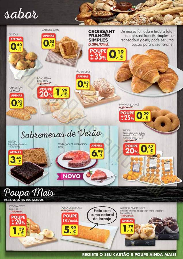 Antevisão Folheto PINGO DOCE Promoções de 4 a 1