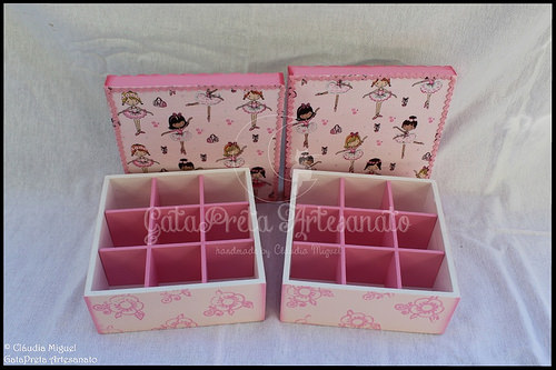 Caixas para meninas 