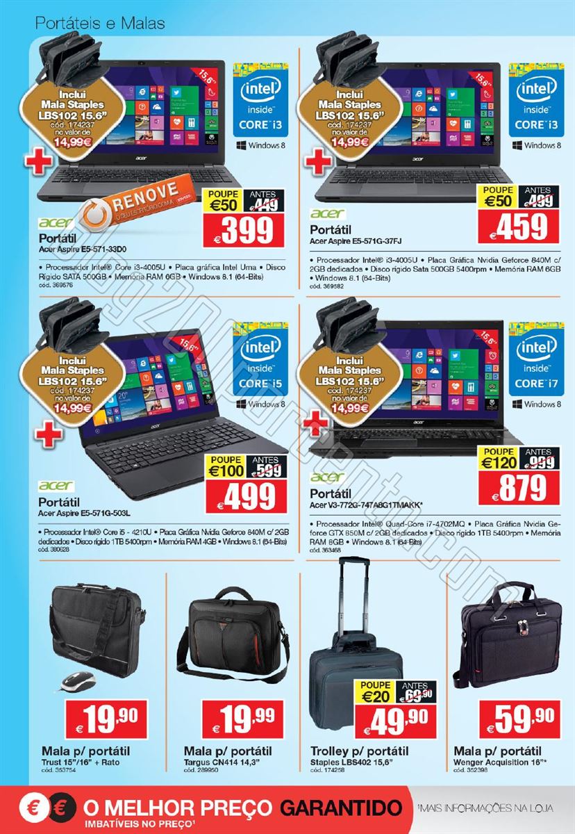 Novo Folheto STAPLES de 29 janeiro a 10  fevereiro