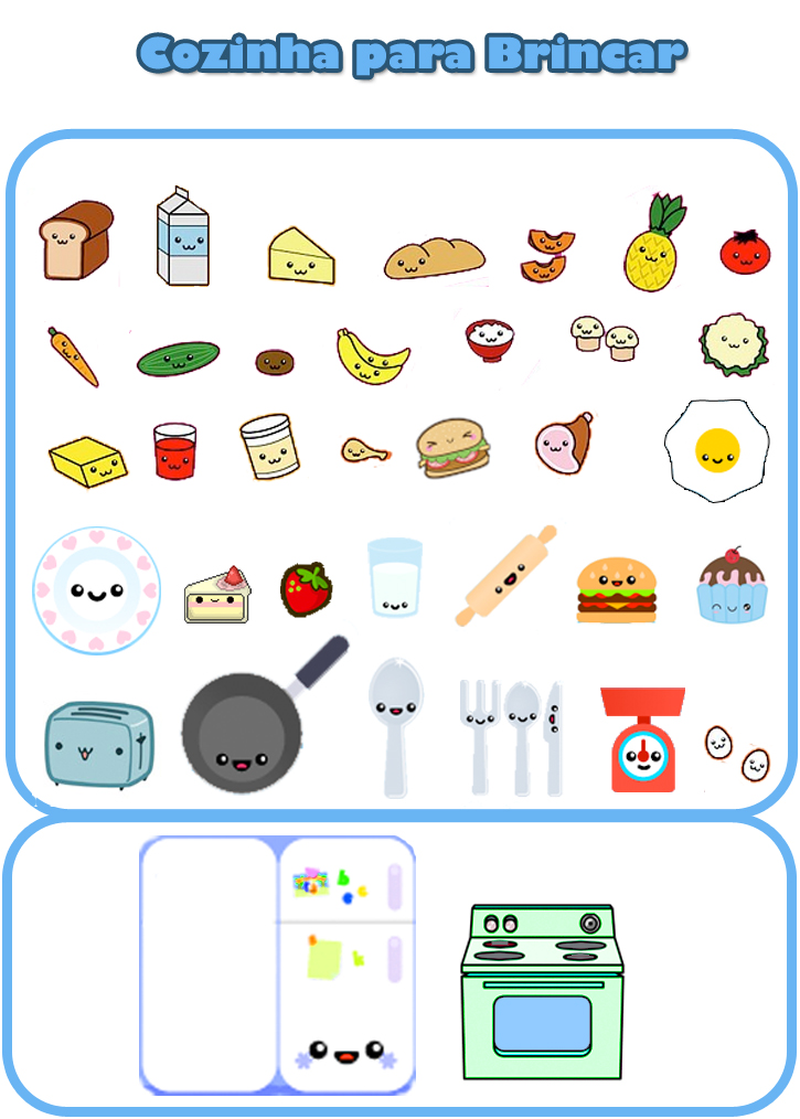 Sopa de Letras de Alimentos para Imprimir - Brinquedos de Papel