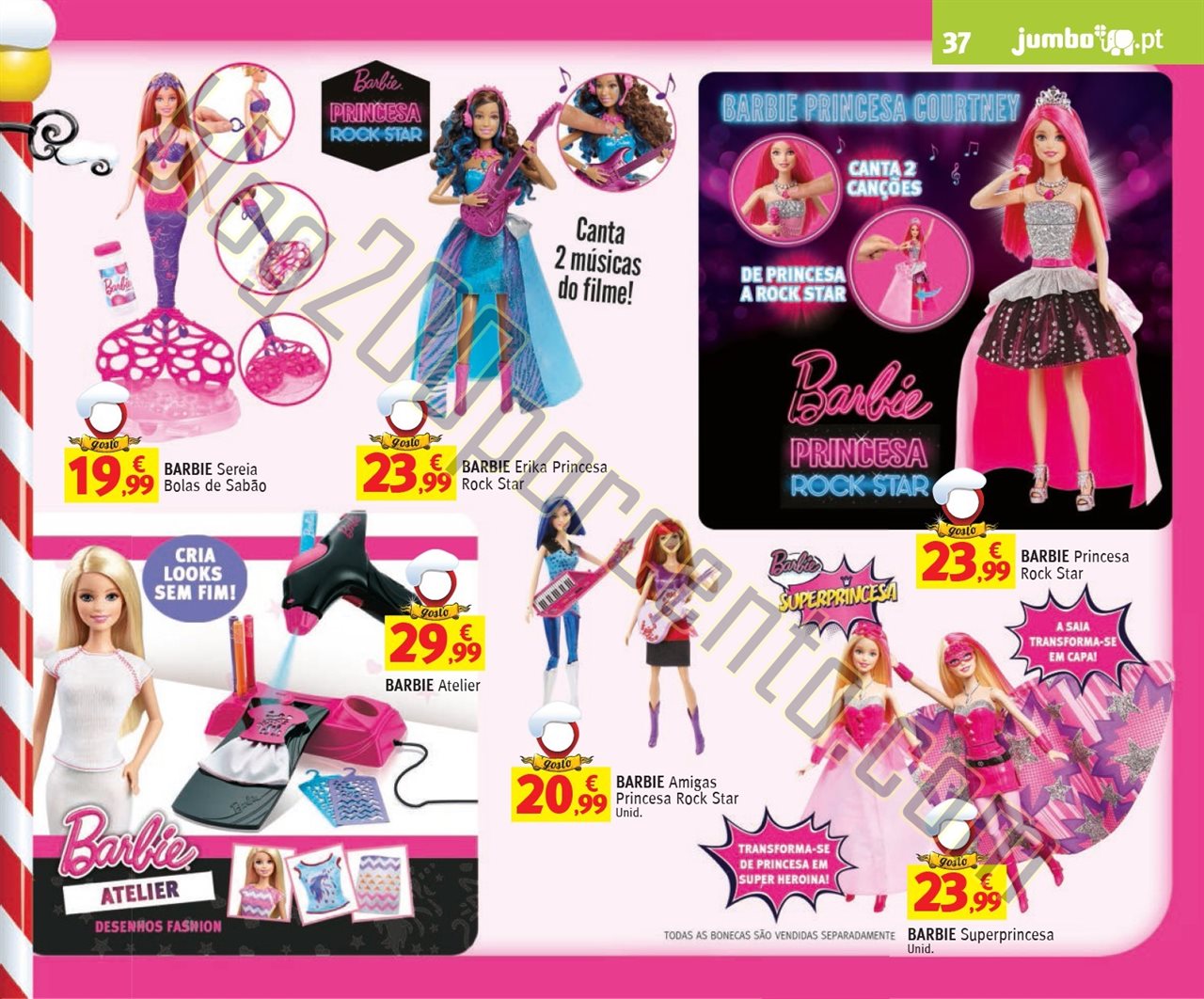 Antevisão Folheto JUMBO Brinquedos de Natal de 13