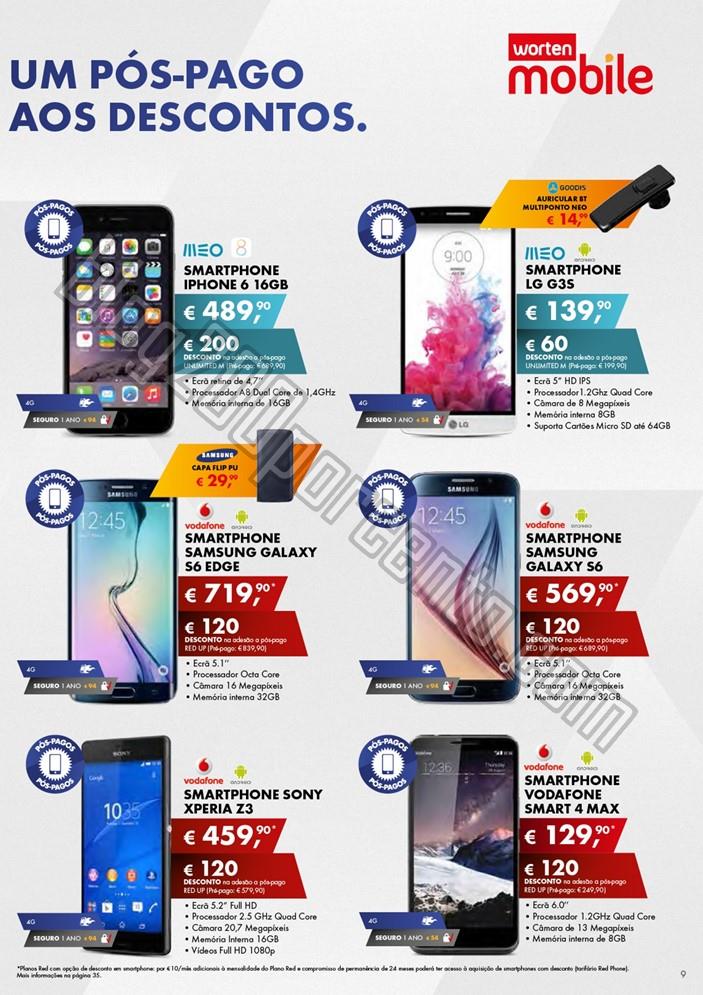 Antevisão Folheto WORTEN MOBILE Promoções de 7 