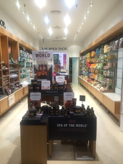 loja+the body shop+spa+spa of the world+cuidados de corpo