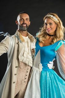 A cinderela no gelo + espectáculo de natal + musical de natal + centro comercial de alfragide + príncipe e cinderela