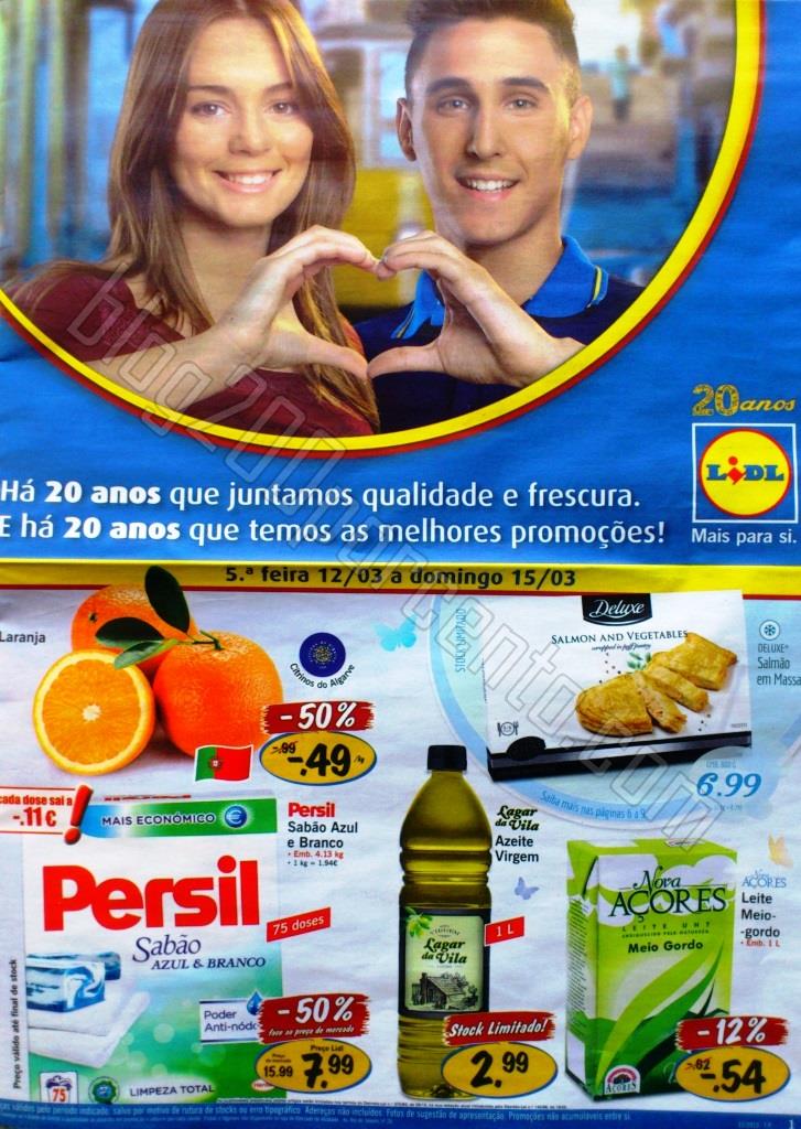 Antevisão Folheto LIDL Promoções de 12 a 18 mar