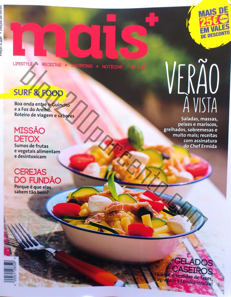 Nova Revista LIDL verão e seus vales de desconto 