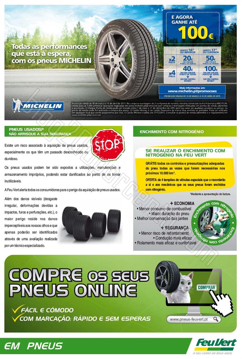 Antevisão Folheto FEU VERT Promoções de 30 mar