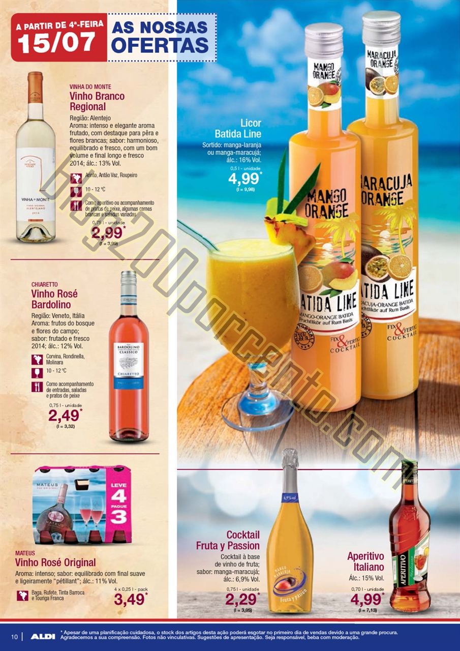 Antevisão Folheto ALDI Promoções a partir de 15
