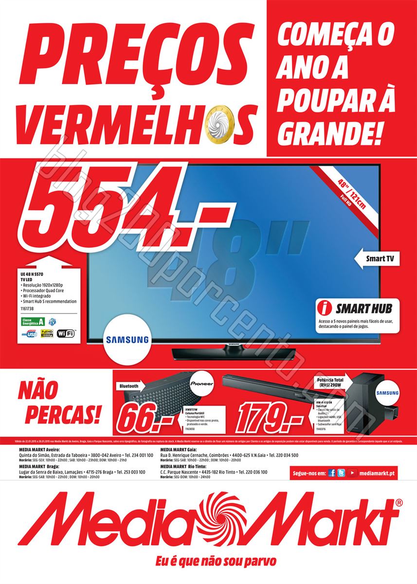 Antevisão Folheto Media Markt – Promoções 22 a 28 janeiro – Norte - O Caça  Promoções