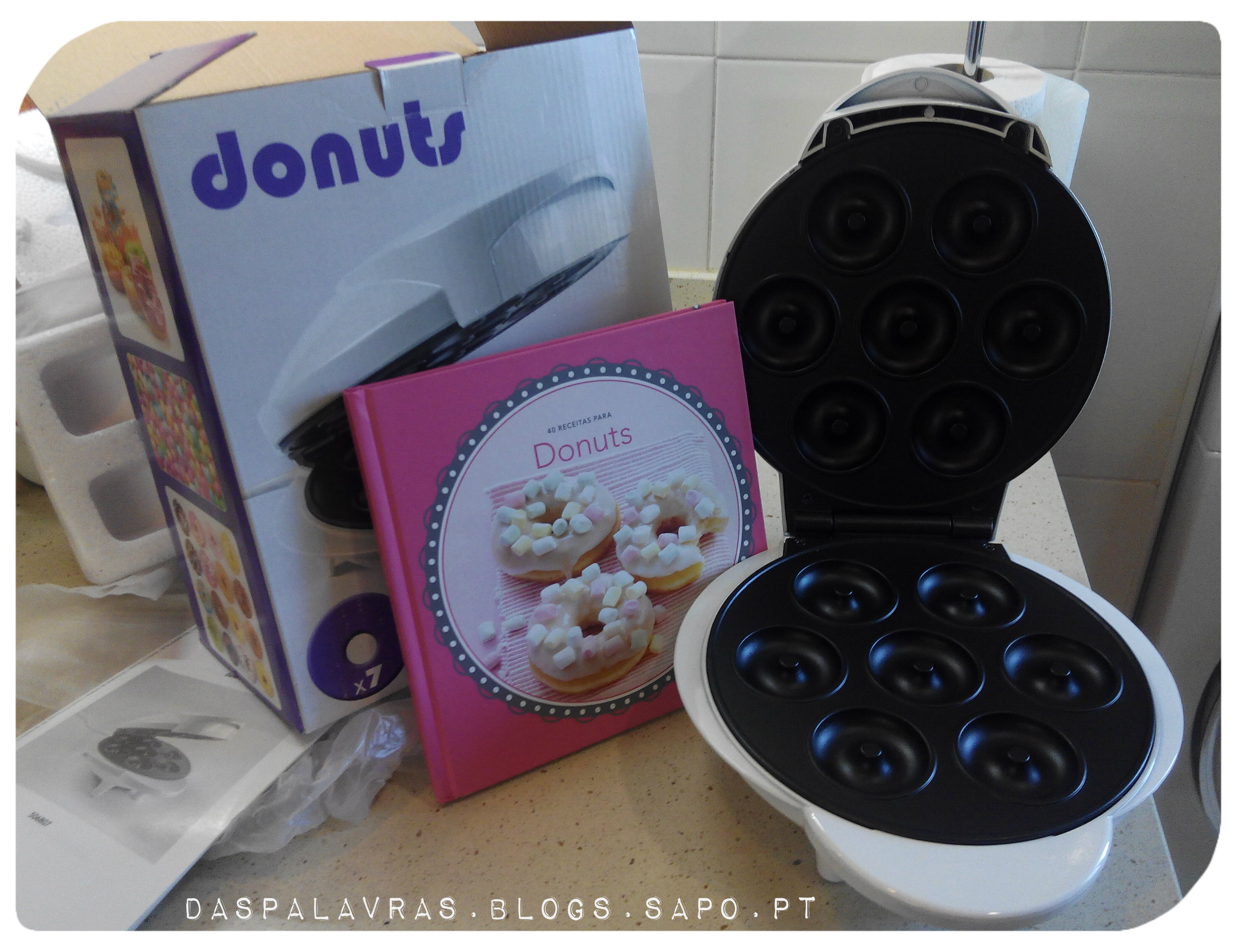 Máquina donuts - Maria das Palavras