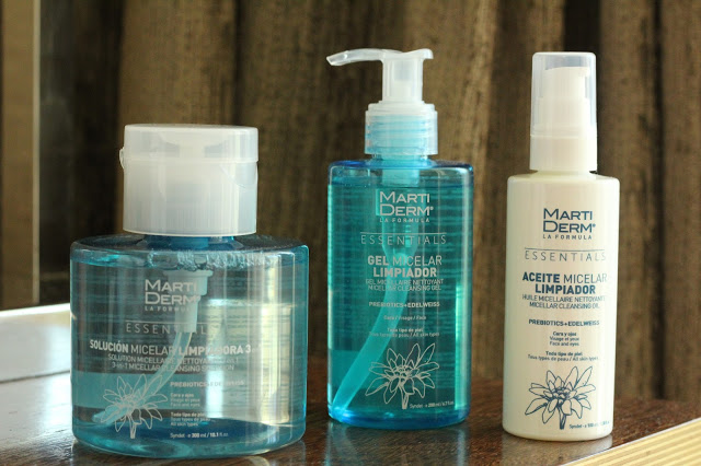 higiene facial + linha de limpeza essentials martiderm + água micelar + martiderm + limpeza do rosto + pordutos para limpar o rosto + cuidar de nós