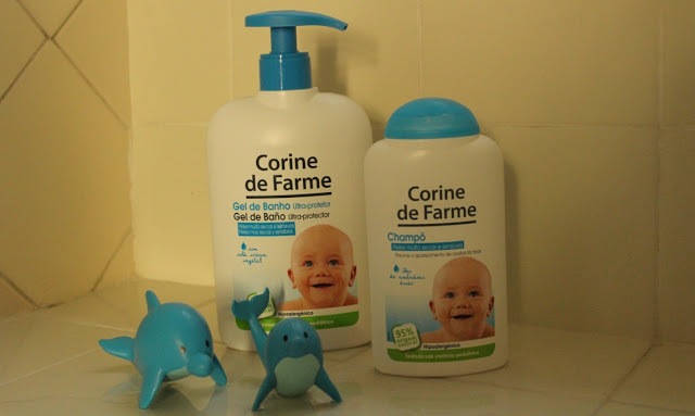 Corine de Farme + Cuidados do bebé e de criança + Cuidados especiais + Cold cream + hidratação extra + gel de banho + shampoo