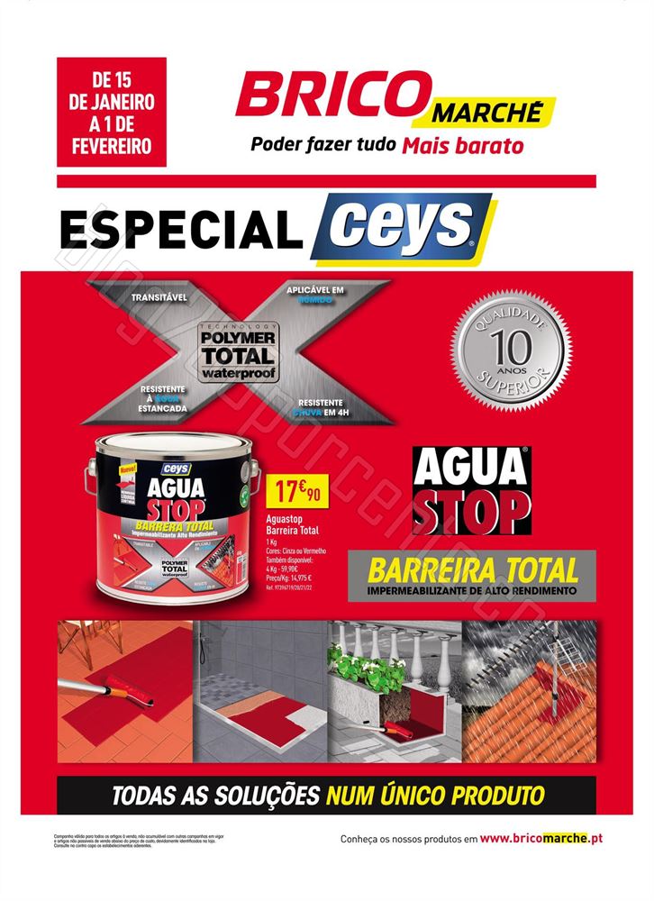 Novo Folheto BRICOMARCHÉ Ceys de 15 janeiro a 1 f