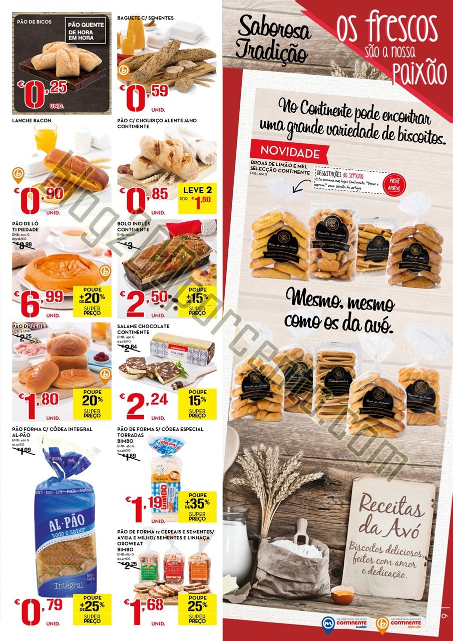 Antevisão folheto CONTINENTE promoções de 3 a 9