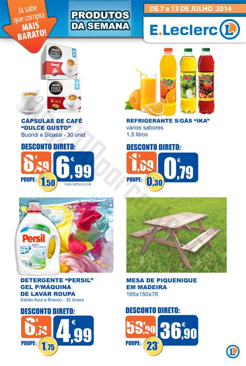 Promoções E-LECLERC Caldas da Rainha de 7 a 13 julho