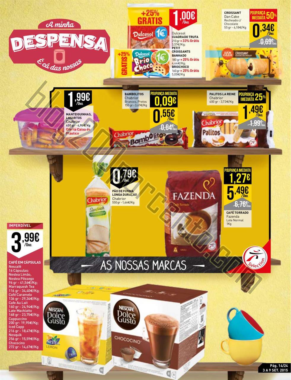 Antevisão Folheto INTERMARCHÉ Promoções de 3 a