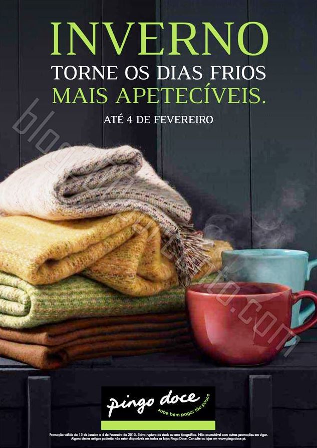 Novo Folheto PINGO DOCE Conforto de 15 a 4 feverei