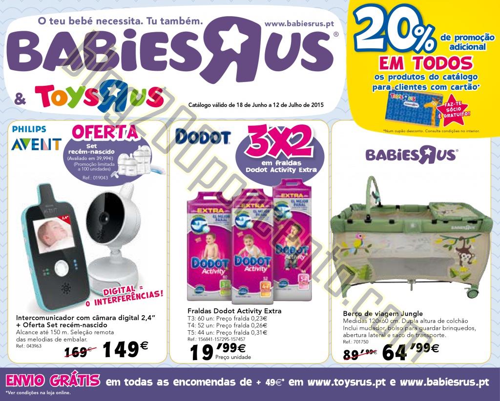 Novo Catélogo TOYSRUS promoções de 18 junho a 1