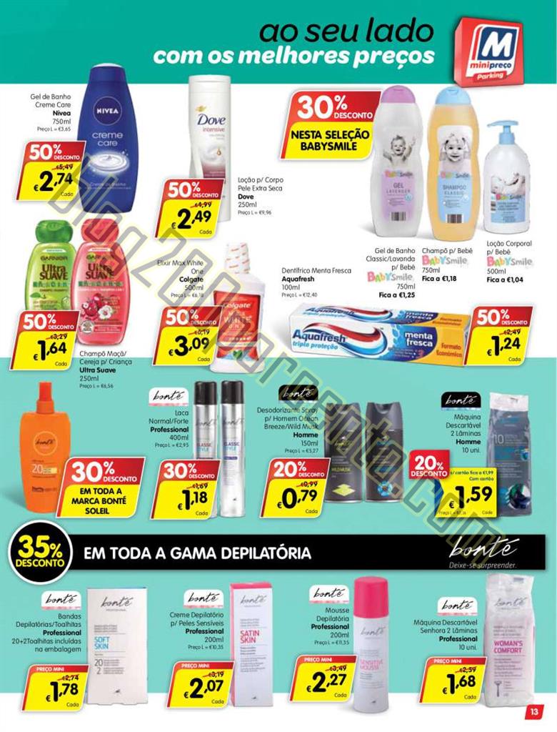 Antevisão Folheto MINIPREÇO Parking Promoções 
