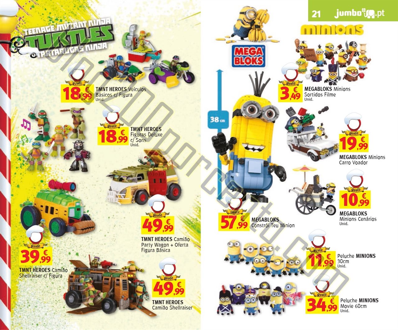 Antevisão Folheto JUMBO Brinquedos de Natal de 13