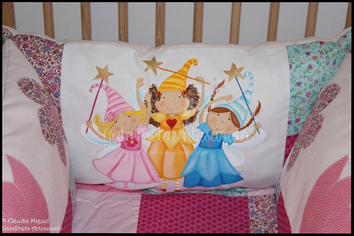 Conjunto de berço/cama de grades 