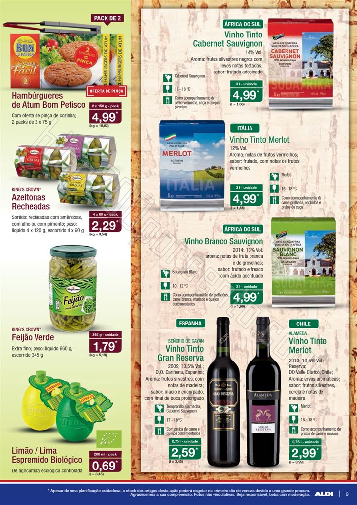 Antevisão Folheto ALDI Promoções a partir de 22