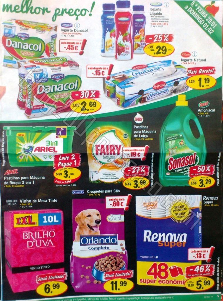 Antevisão Folheto LIDL Promoções de 29 janeiro 