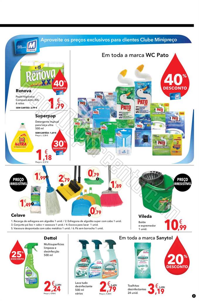 Novo Folheto CLAREL promoções de 19 março a 1 a