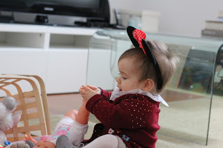 filhos + doentes + carnaval + máscaras + minnie carnaval