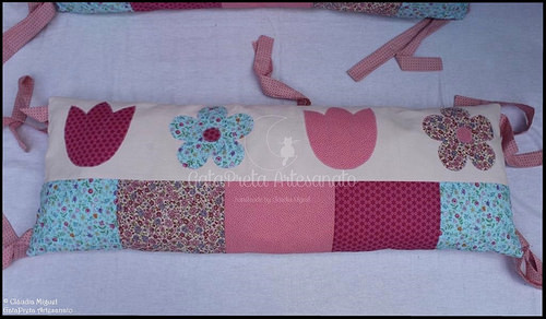 Conjunto de berço/cama de grades 