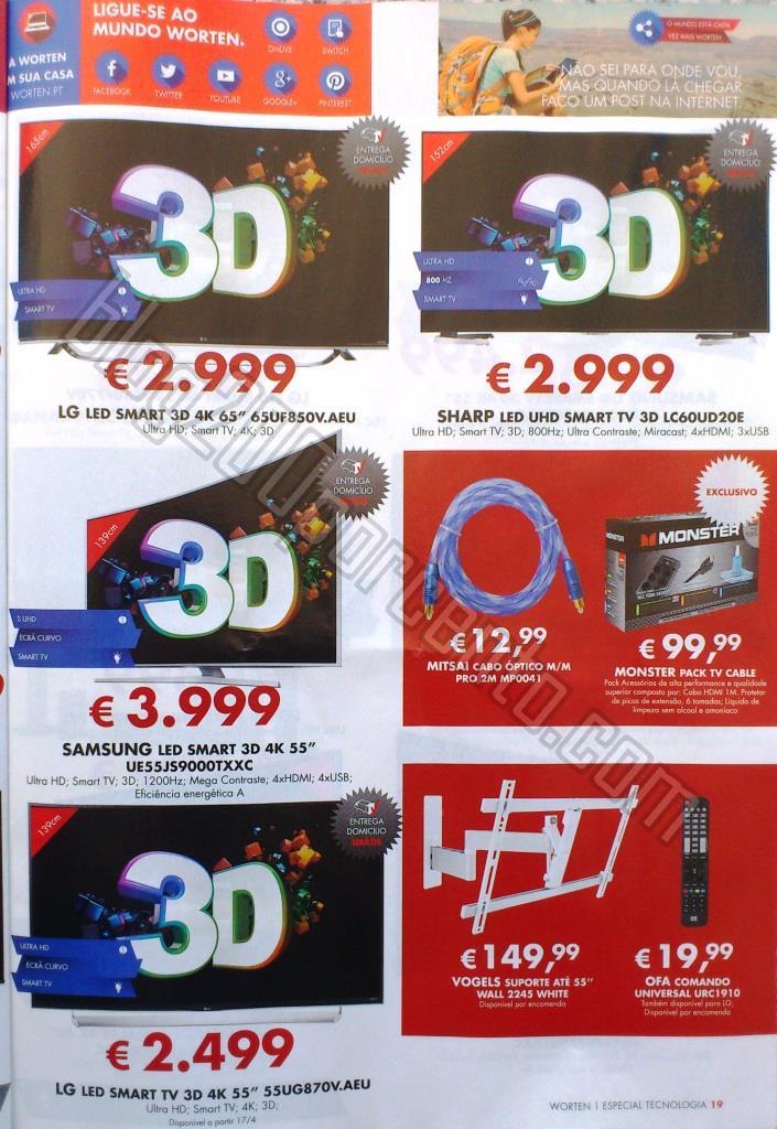 Antevisão Folheto WORTEN Especial Tecnologia de 1