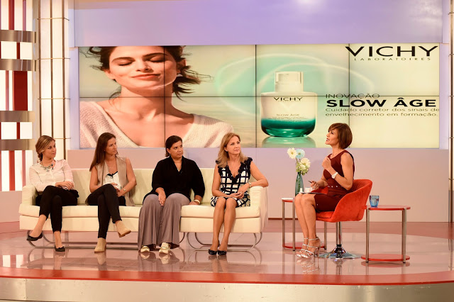 vichy + slow âge + anti-envelhecimento + sic + A tarde é sua + Fátima Lopes + cuidados de rosto + anti aging + slow movement + movimento slow + slow + prevenção contra os sinais de envelhecimento