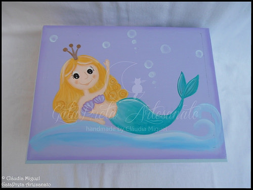 Caixa para ganchinhos, caixas de recordações bebé e placas de porta 