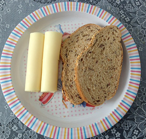 Pão  7 cereais com queijo flamengo