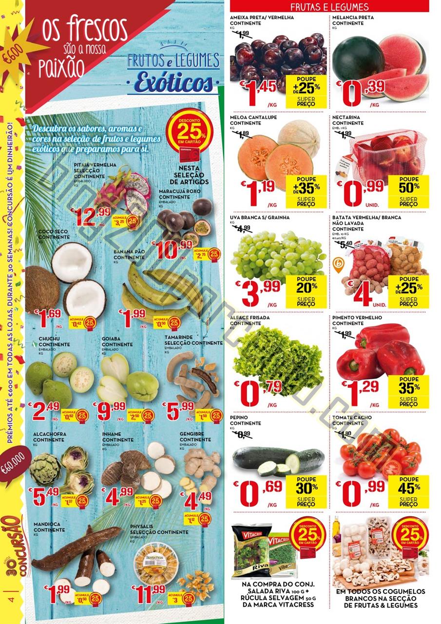 Antevisão Folheto CONTINENTE Promoções de 7 a 1