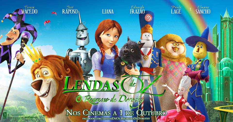 Filme 'Lendas de Oz: o regresso de Dorothy'