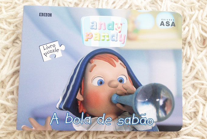 Andy Pandy livro puzzle
