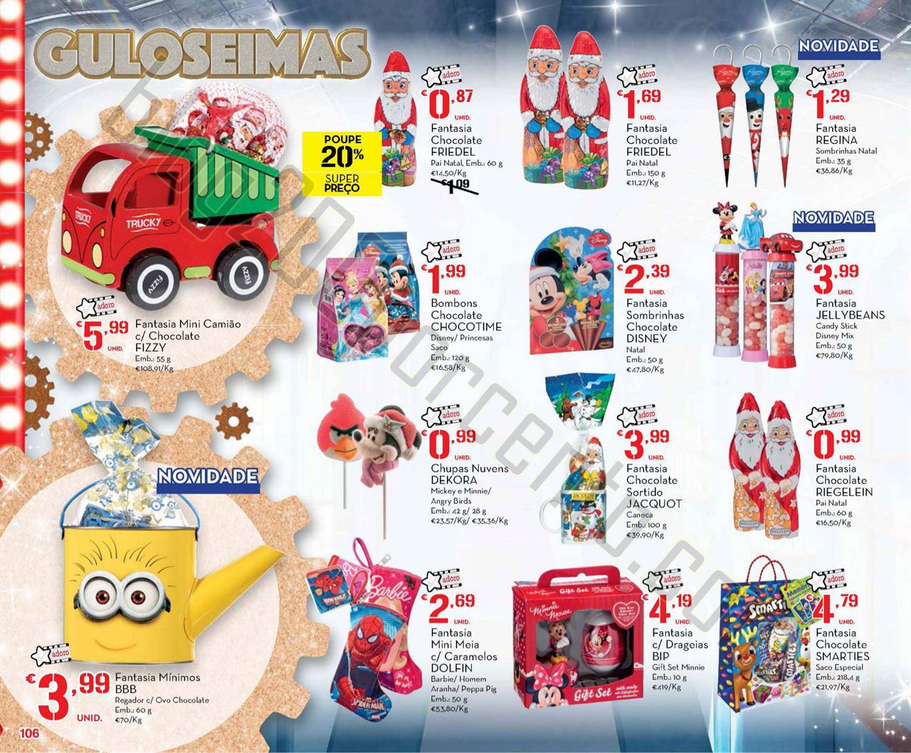 Antevisão Folheto CONTINENTE Brinquedos Natal de 