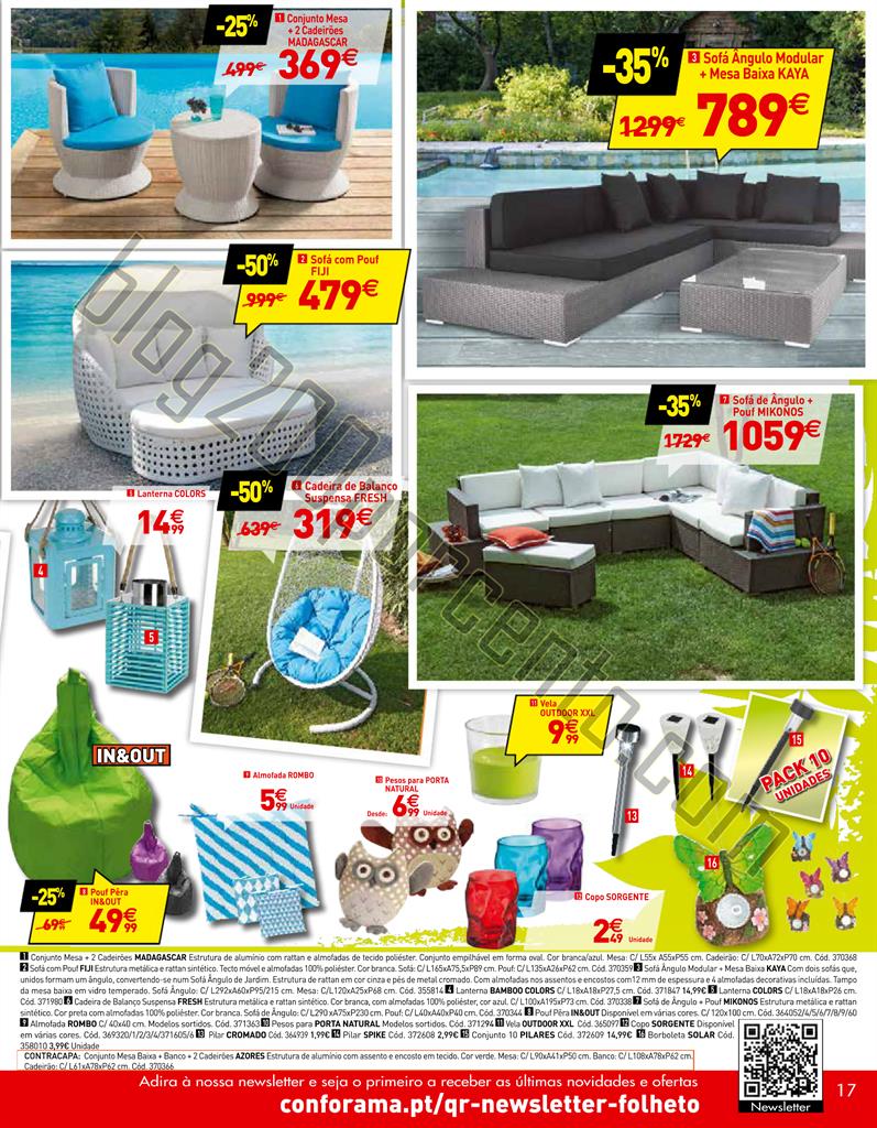 Novo Folheto CONFORAMA Promoções de 18 a 30 junh