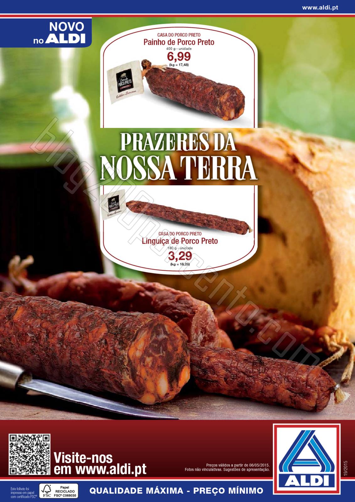 Antevisão folheto ALDI Promoções a partir de 6 