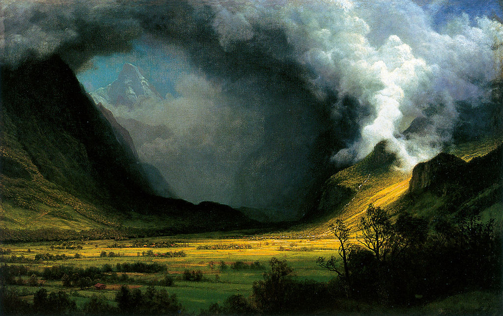 Albert_Bierstadt-Storm_in_the_Mountains