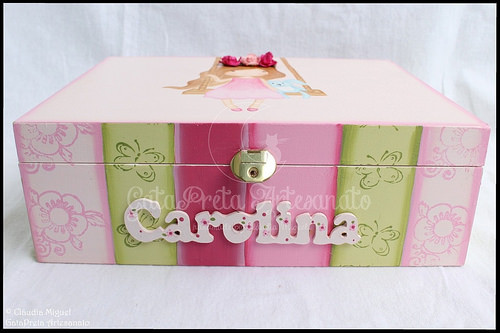 Caixa para maquilhagem 