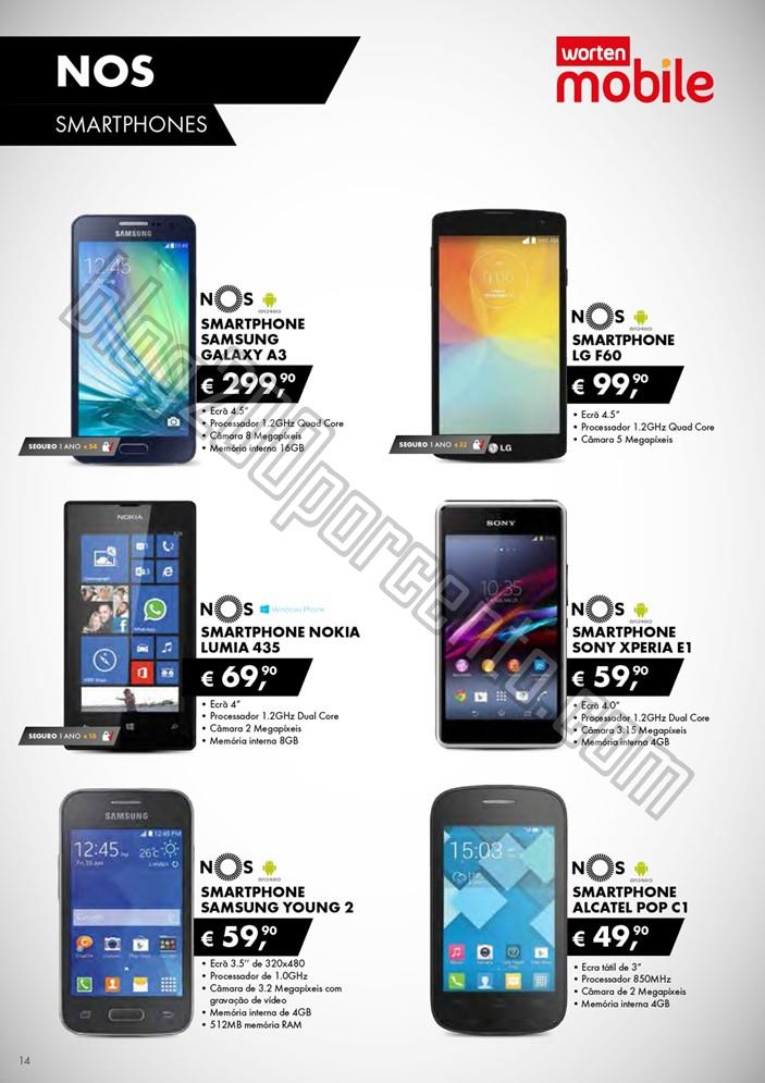 Antevisão Folheto WORTEN MOBILE Promoções de 7 