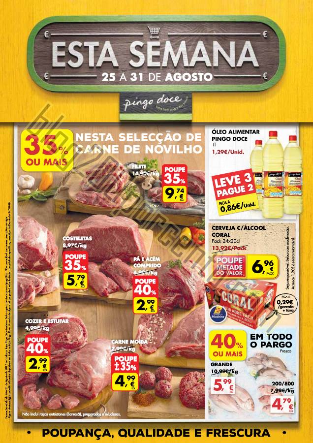 Antevisão Novo Folheto PINGO DOCE Madeira de 25 a